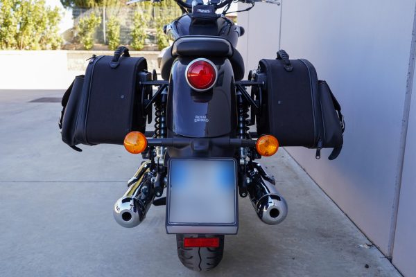 Royal Enfield Super Meteor 650 Borse Laterali Explorer Nera 01